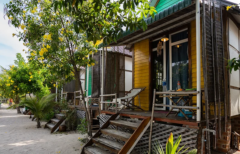 Stay in Comfort: Camping Bungalows & Dome tents — Vietnam Surf Camp