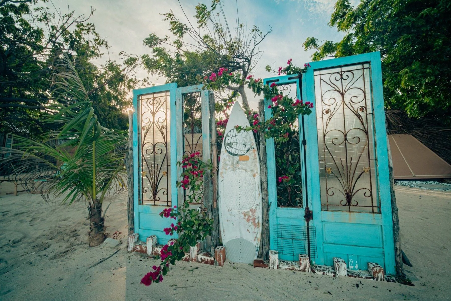 Entrance to Vietnam Surf Camp